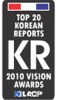 Top 20 Korean Annual Reports